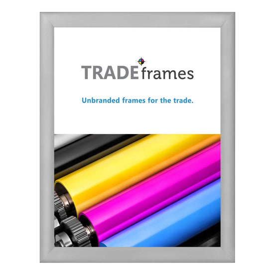 30x40 Silver TRADEframe Snap Frame - 1.2" Profile - Snap Frames Direct