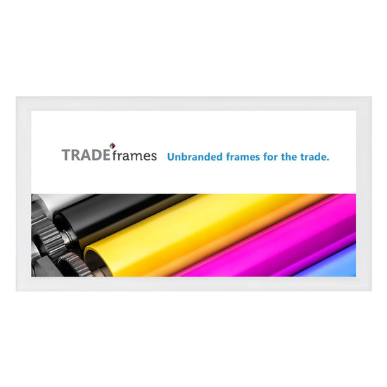 24x48 TRADEframe White Snap Frame 24x48 - 1.2 inch profile - Snap Frames Direct