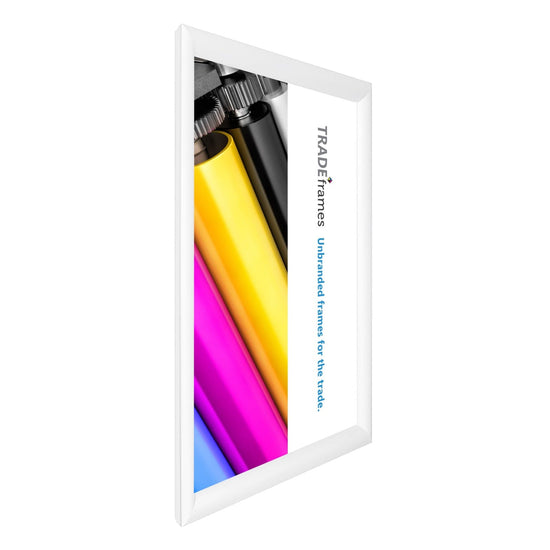 24x48 TRADEframe White Snap Frame 24x48 - 1.2 inch profile - Snap Frames Direct