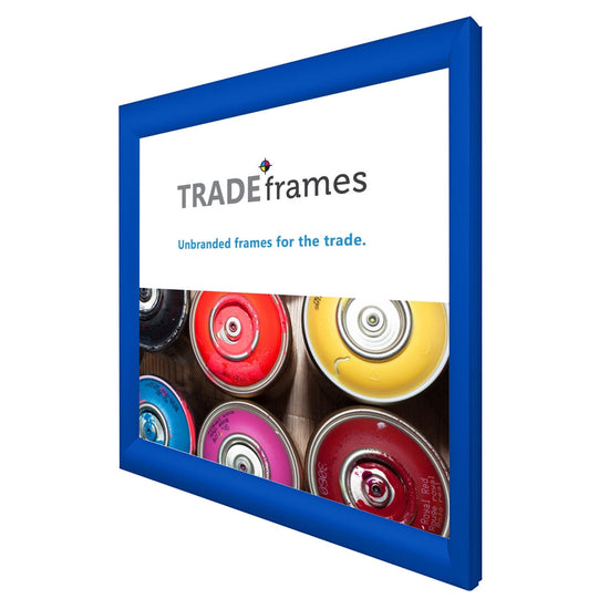 18x18  TRADEframe Blue Snap Frame 18x18 - 1.2 inch profile - Snap Frames Direct