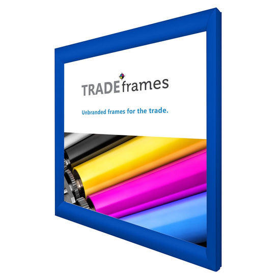 16x16  TRADEframe Blue Snap Frame 16x16 - 1.2 inch profile - Snap Frames Direct