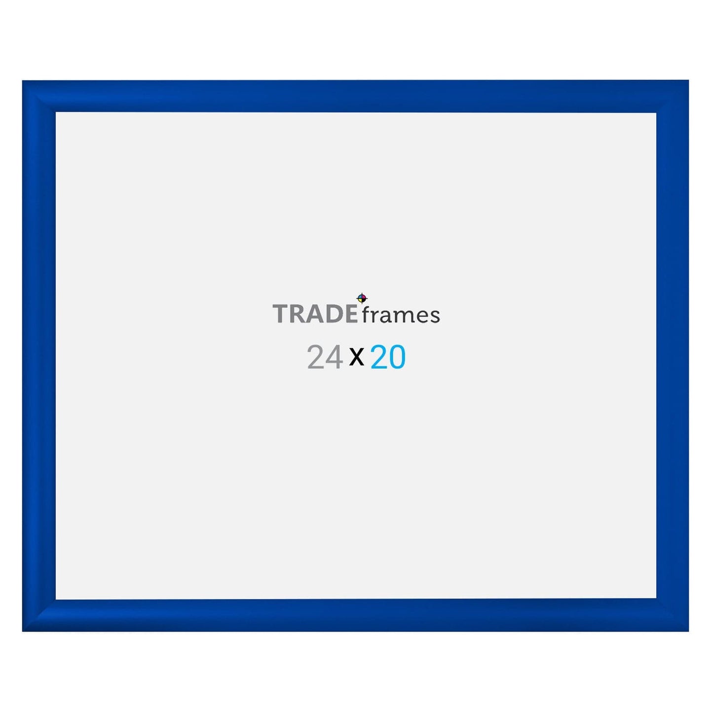 20x24  TRADEframe Blue Snap Frame 20x24 - 1.2 inch profile - Snap Frames Direct
