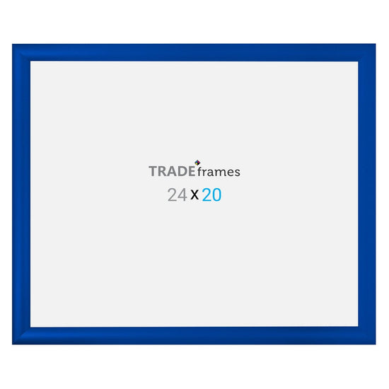 20x24  TRADEframe Blue Snap Frame 20x24 - 1.2 inch profile - Snap Frames Direct