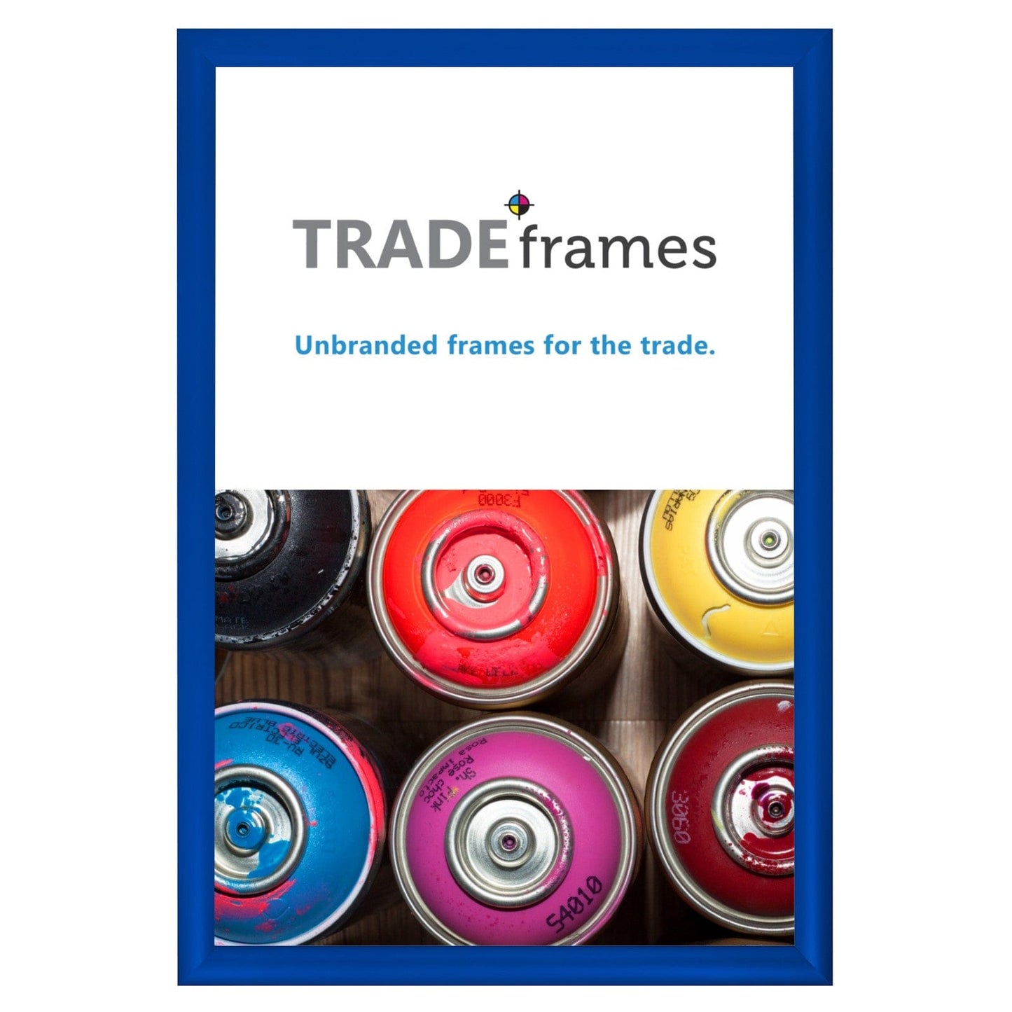 12x18  TRADEframe Blue Snap Frame 12x18 - 1.2 inch profile - Snap Frames Direct