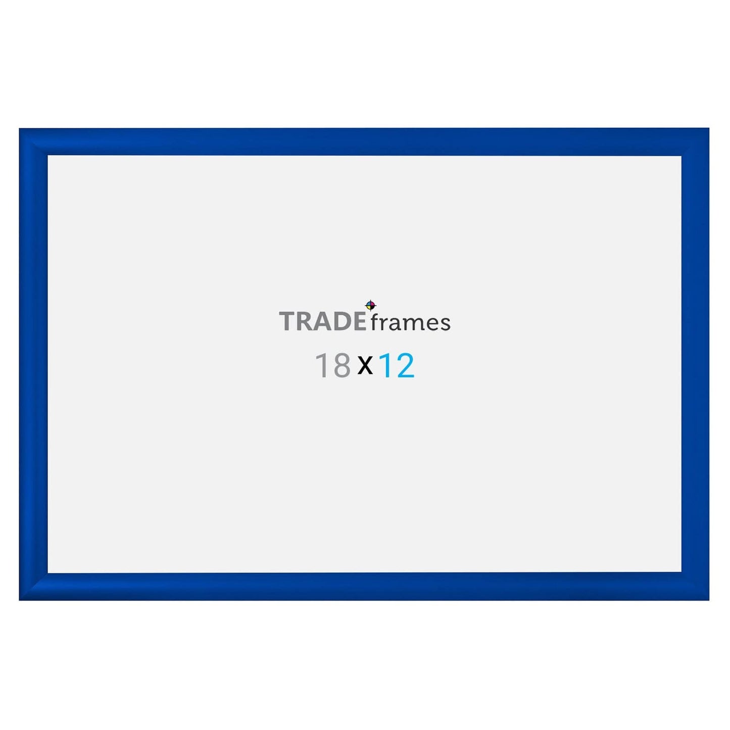 12x18  TRADEframe Blue Snap Frame 12x18 - 1.2 inch profile - Snap Frames Direct