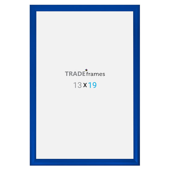 13x19  TRADEframe Blue Snap Frame 13x19 - 1.2 inch profile - Snap Frames Direct