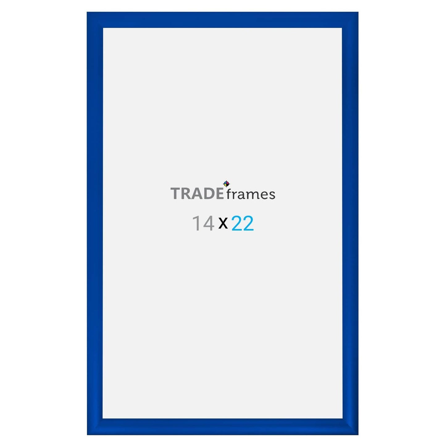 14x22  TRADEframe Blue Snap Frame 14x22 - 1.2 inch profile - Snap Frames Direct