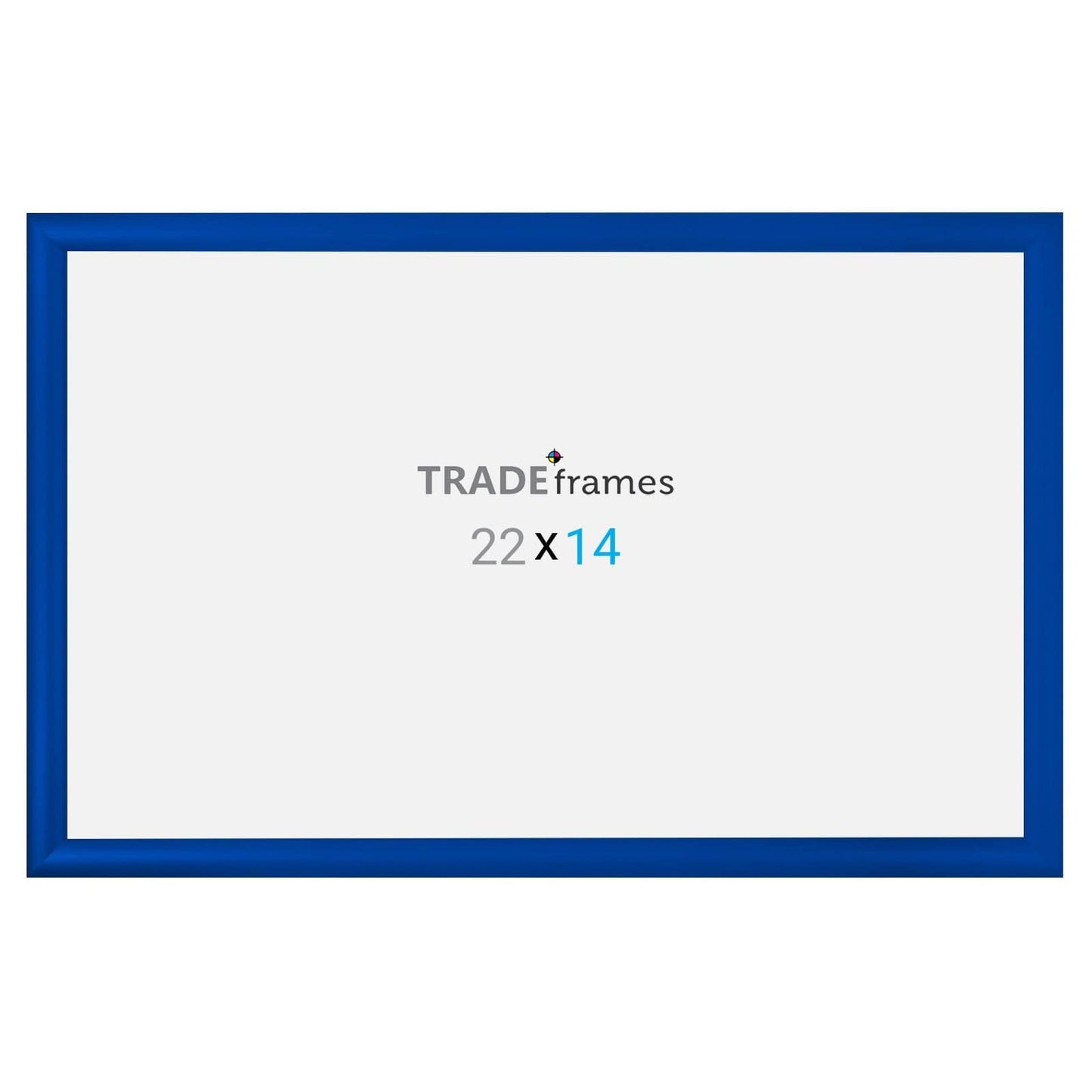 14x22  TRADEframe Blue Snap Frame 14x22 - 1.2 inch profile - Snap Frames Direct