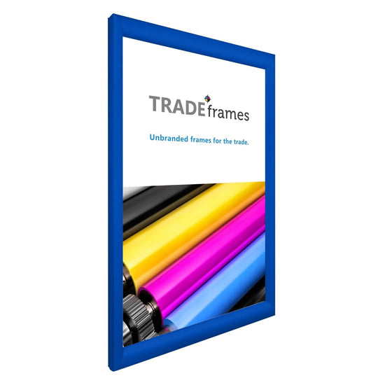 14x22  TRADEframe Blue Snap Frame 14x22 - 1.2 inch profile - Snap Frames Direct
