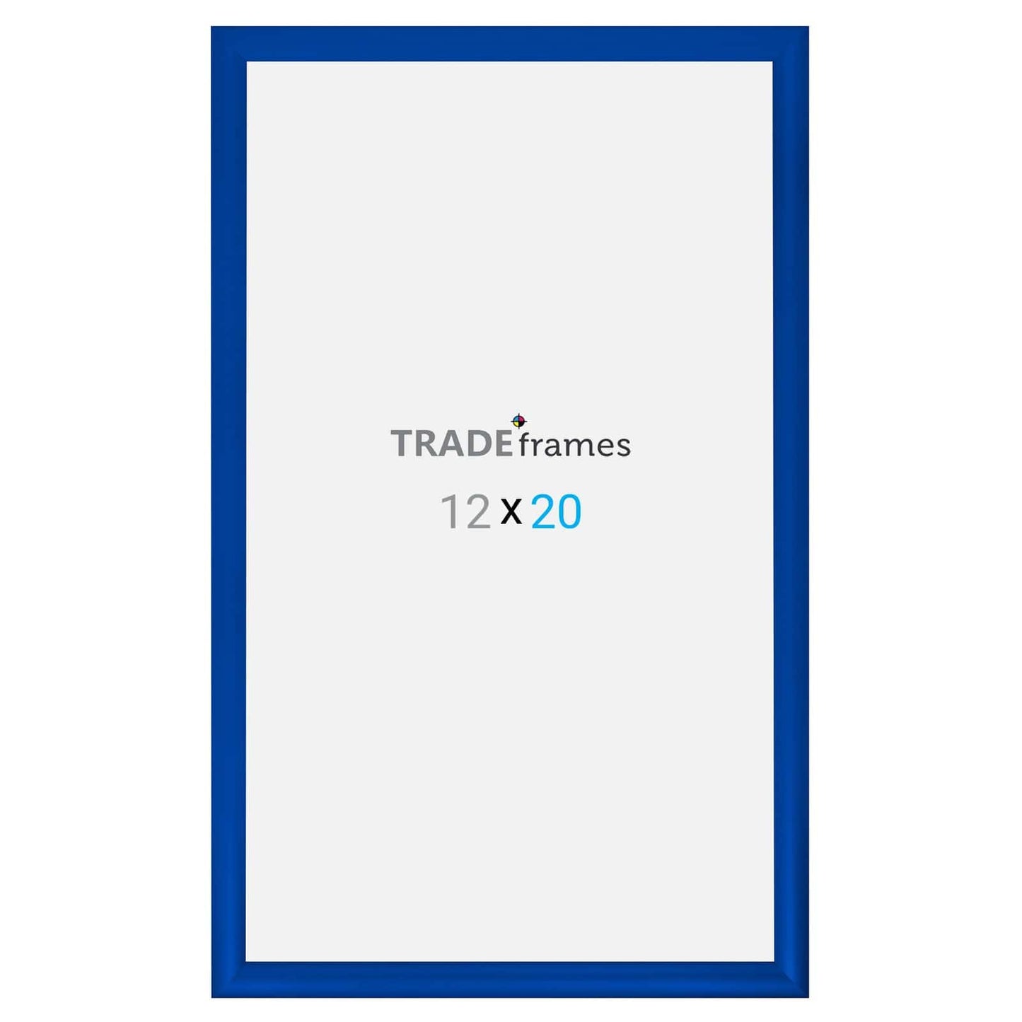 12x20  TRADEframe Blue Snap Frame 12x20 - 1.2 inch profile - Snap Frames Direct