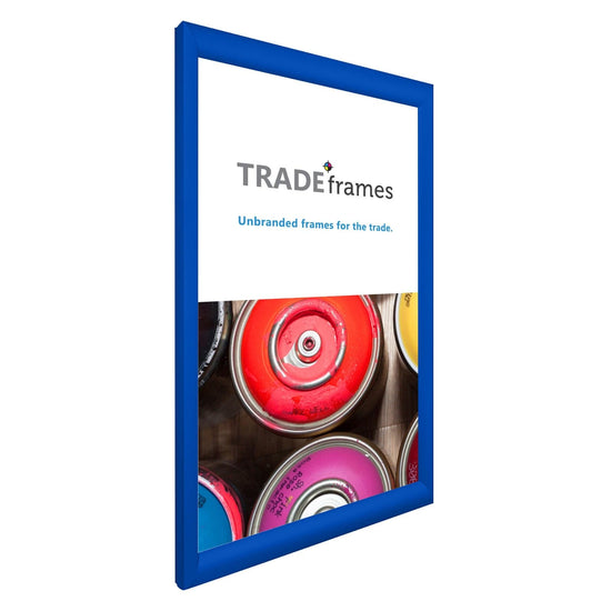 12x20  TRADEframe Blue Snap Frame 12x20 - 1.2 inch profile - Snap Frames Direct