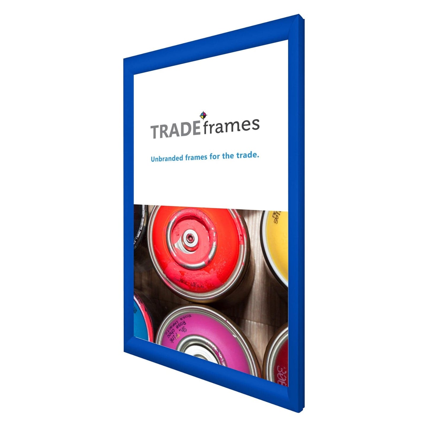 12x20  TRADEframe Blue Snap Frame 12x20 - 1.2 inch profile - Snap Frames Direct
