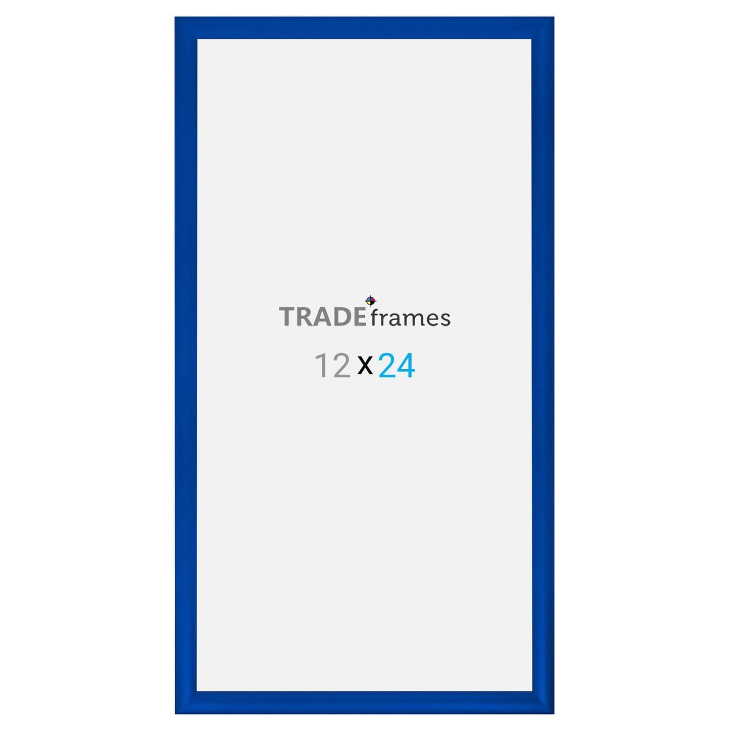 12x24  TRADEframe Blue Snap Frame 12x24 - 1.2 inch profile - Snap Frames Direct