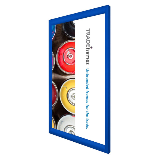 12x24  TRADEframe Blue Snap Frame 12x24 - 1.2 inch profile - Snap Frames Direct