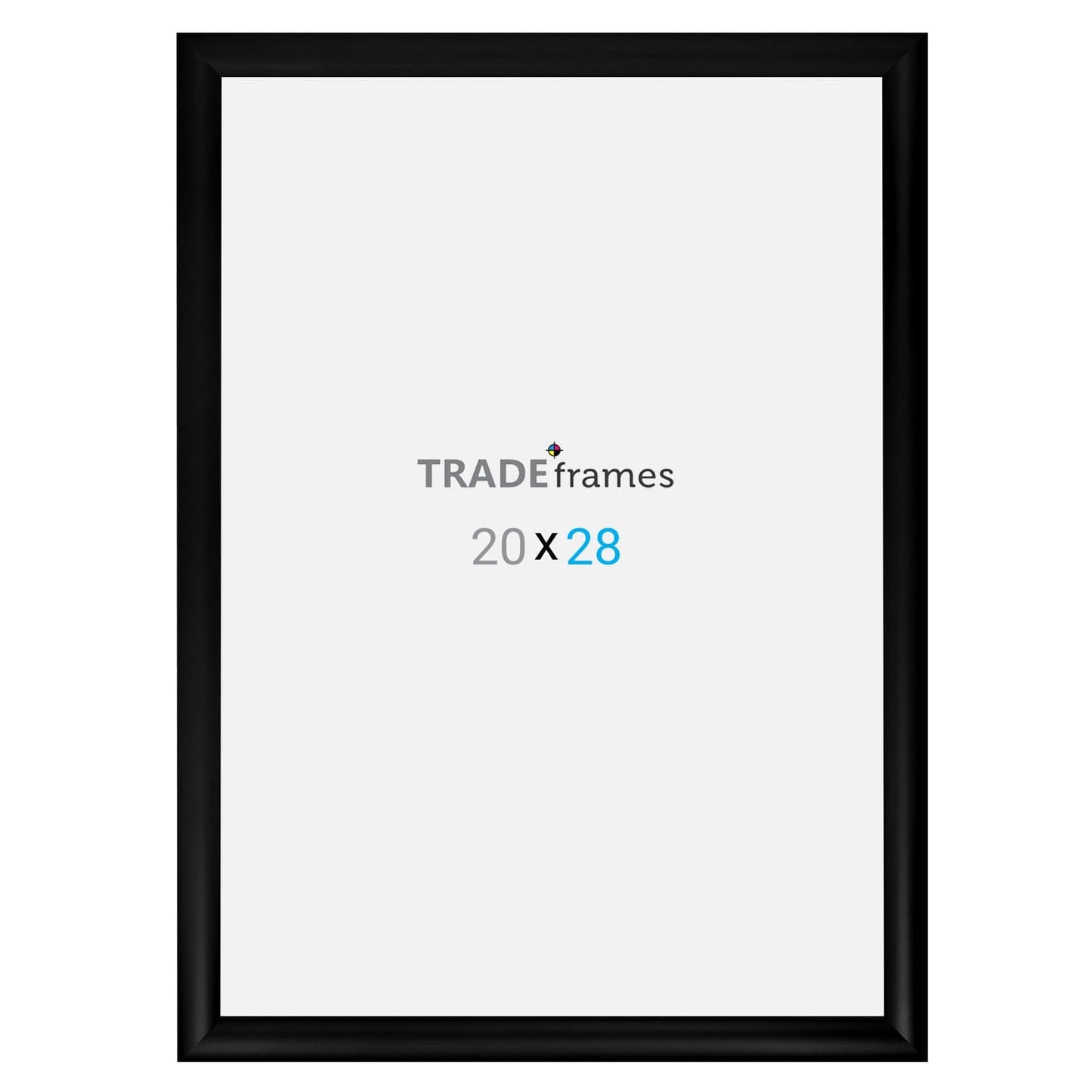 20x28 TRADEframe Black Snap Frame 20x28 - 1.2 inch profile - Snap Frames Direct
