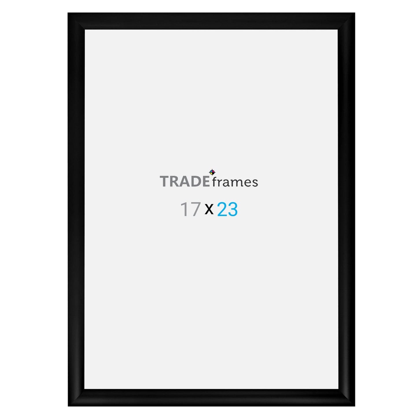 17x23 TRADEframe Black Snap Frame 17x23 - 1.2 inch profile - Snap Frames Direct