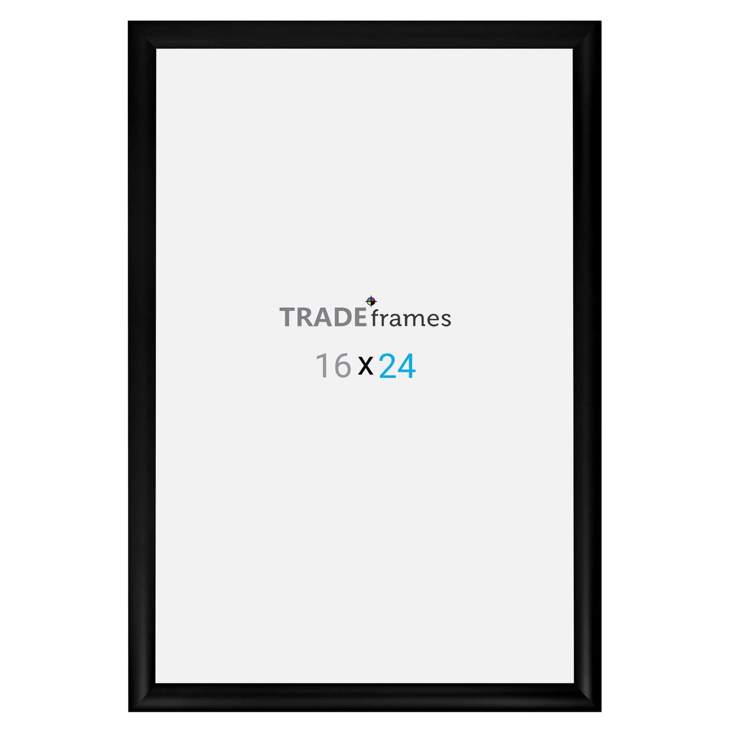 16x24 TRADEframe Black Snap Frame 16x24 - 1.2 inch profile - Snap Frames Direct