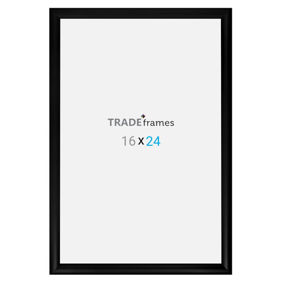 16x24 TRADEframe Black Snap Frame 16x24 - 1.2 inch profile - Snap Frames Direct