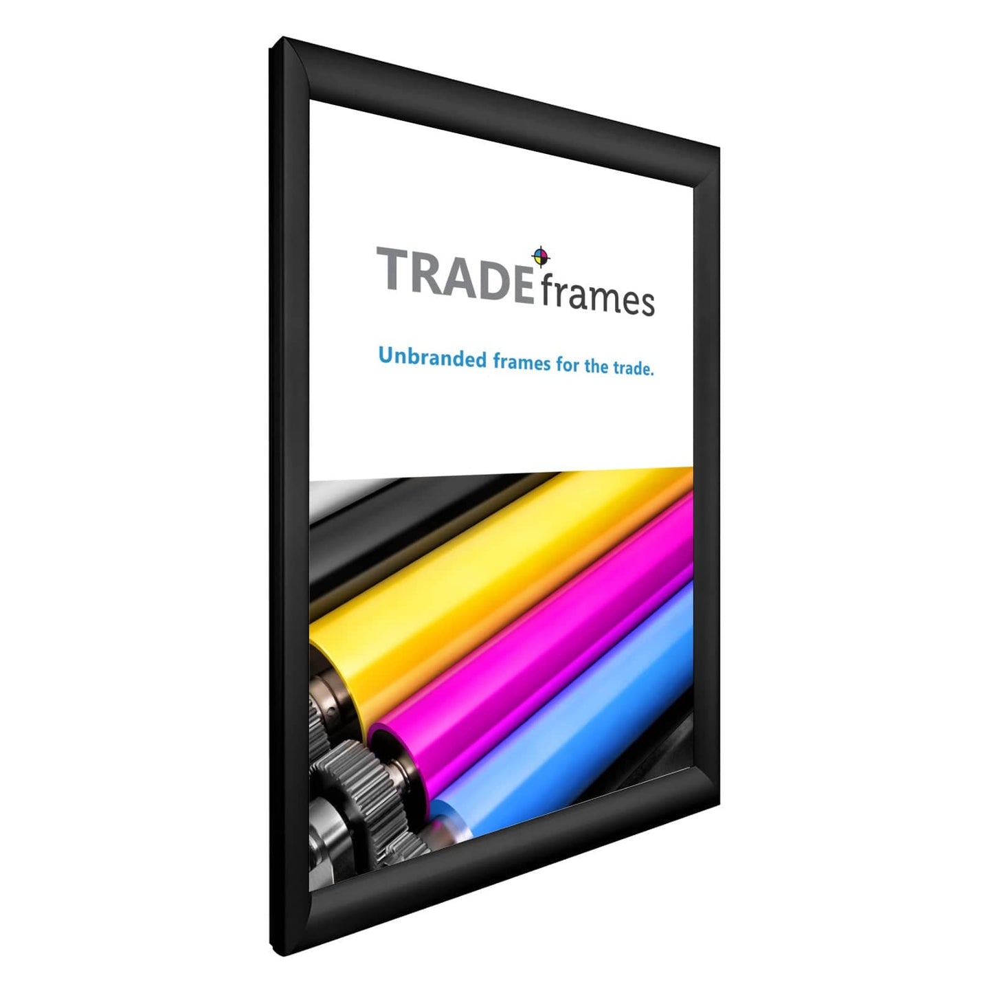 16x24 TRADEframe Black Snap Frame 16x24 - 1.2 inch profile - Snap Frames Direct