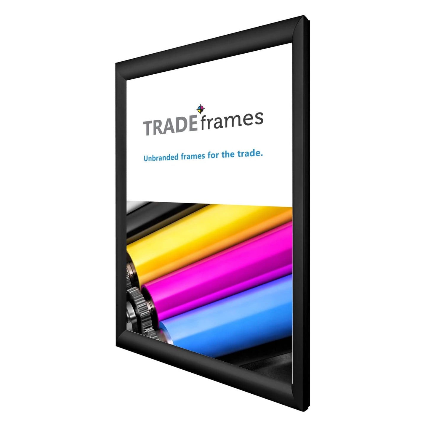 16x24 TRADEframe Black Snap Frame 16x24 - 1.2 inch profile - Snap Frames Direct
