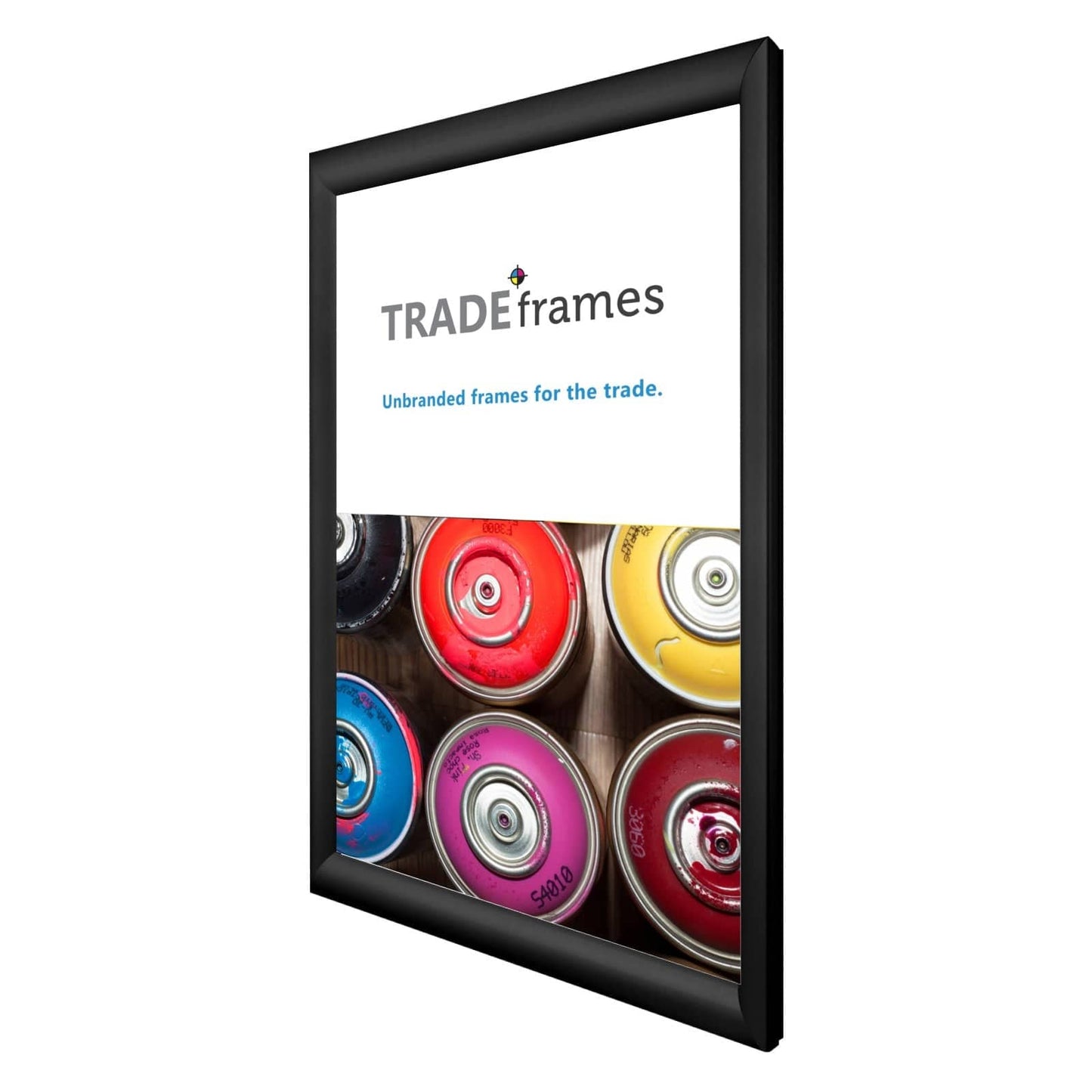 14x22 TRADEframe Black Snap Frame 14x22 - 1.2 inch profile - Snap Frames Direct