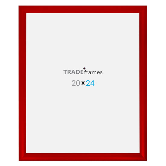 20x24  TRADEframe Red Snap Frame 20x24 - 1.2 inch profile - Snap Frames Direct