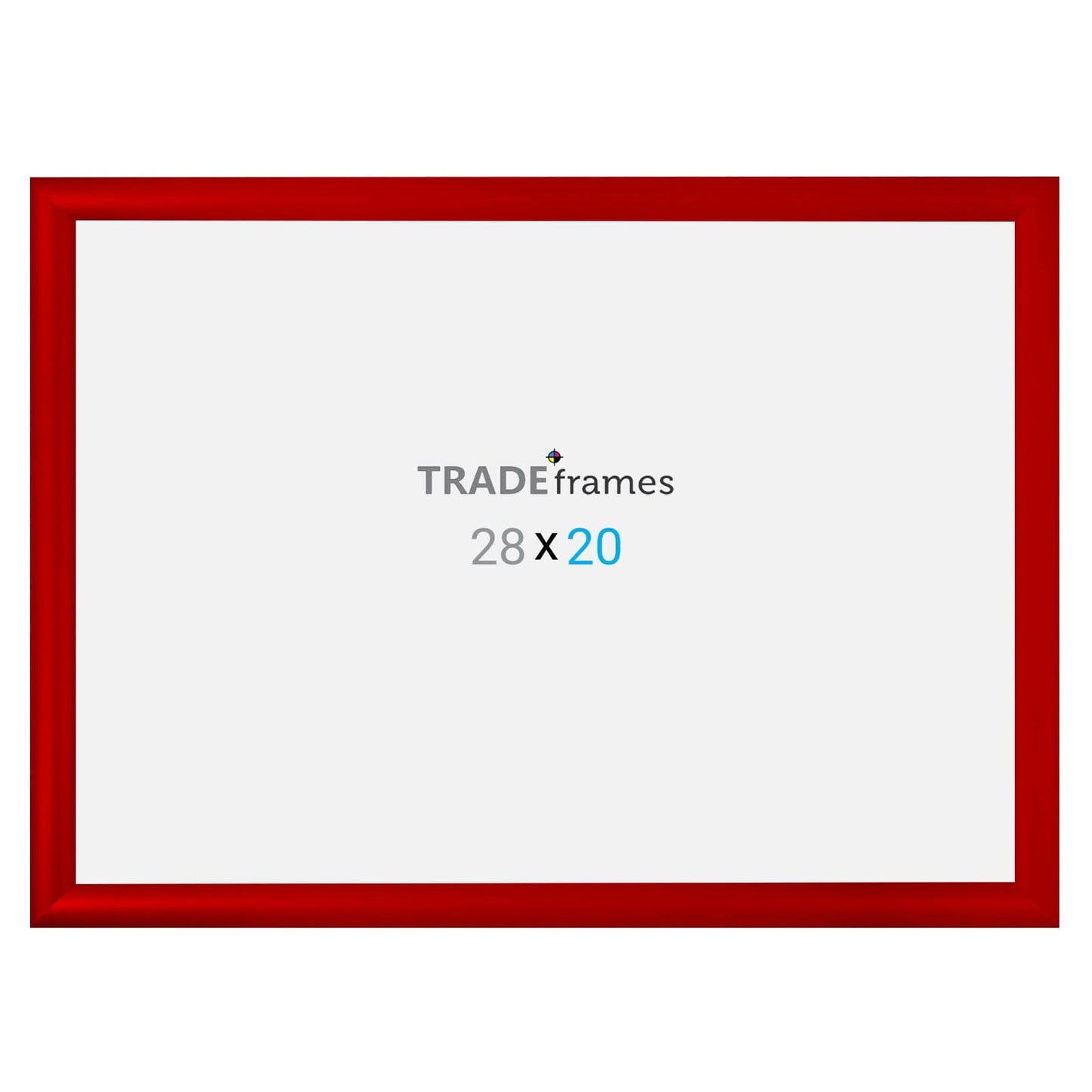 20x28  TRADEframe Red Snap Frame 20x28 - 1.2 inch profile - Snap Frames Direct