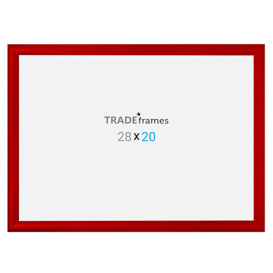 20x28  TRADEframe Red Snap Frame 20x28 - 1.2 inch profile - Snap Frames Direct
