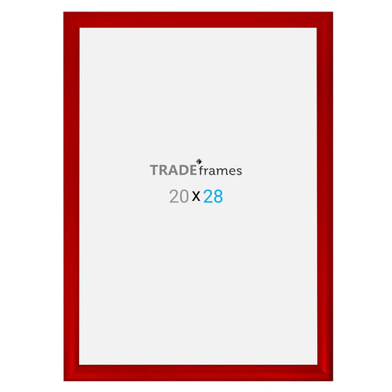 20x28  TRADEframe Red Snap Frame 20x28 - 1.2 inch profile - Snap Frames Direct