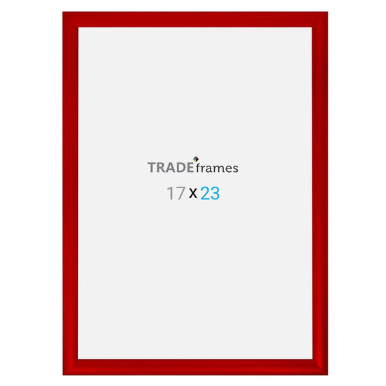 17x23  TRADEframe Red Snap Frame 17x23 - 1.2 inch profile - Snap Frames Direct