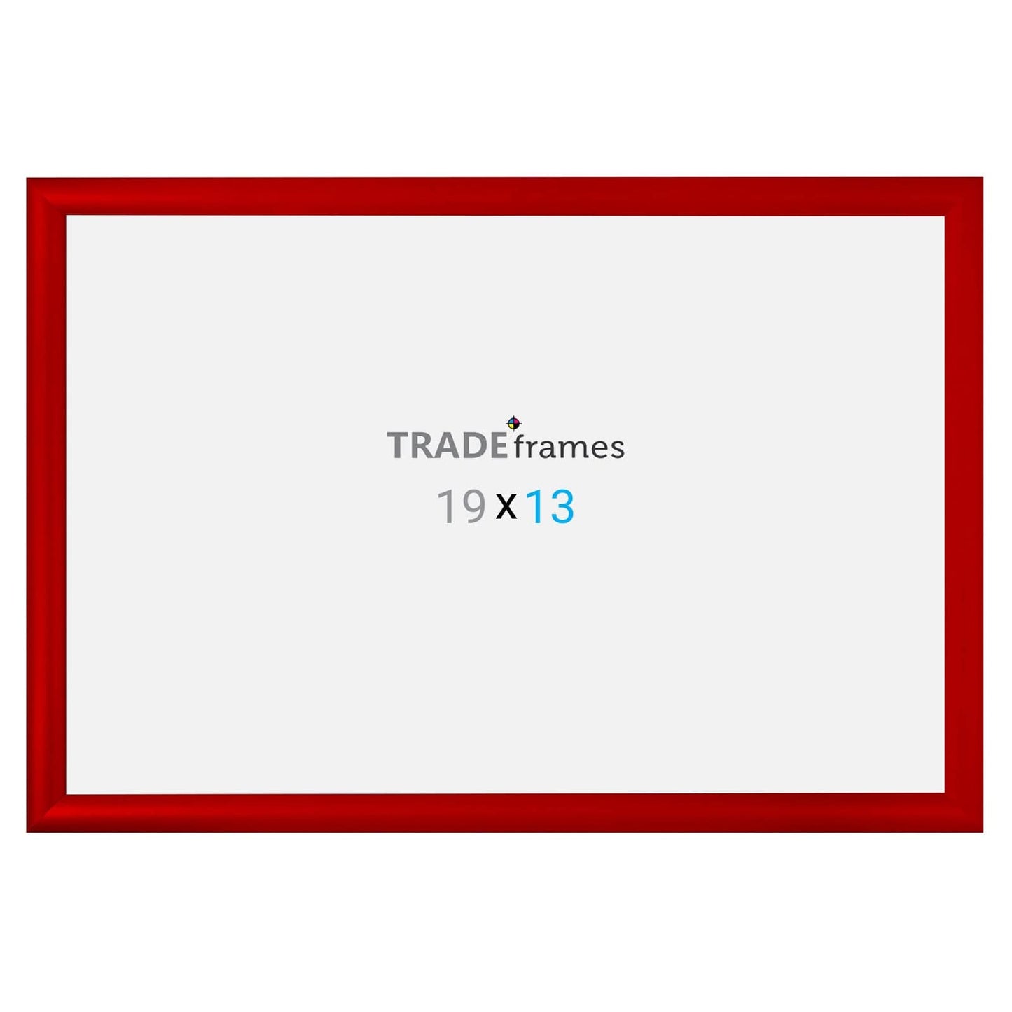 13x19  TRADEframe Red Snap Frame 13x19 - 1.2 inch profile - Snap Frames Direct