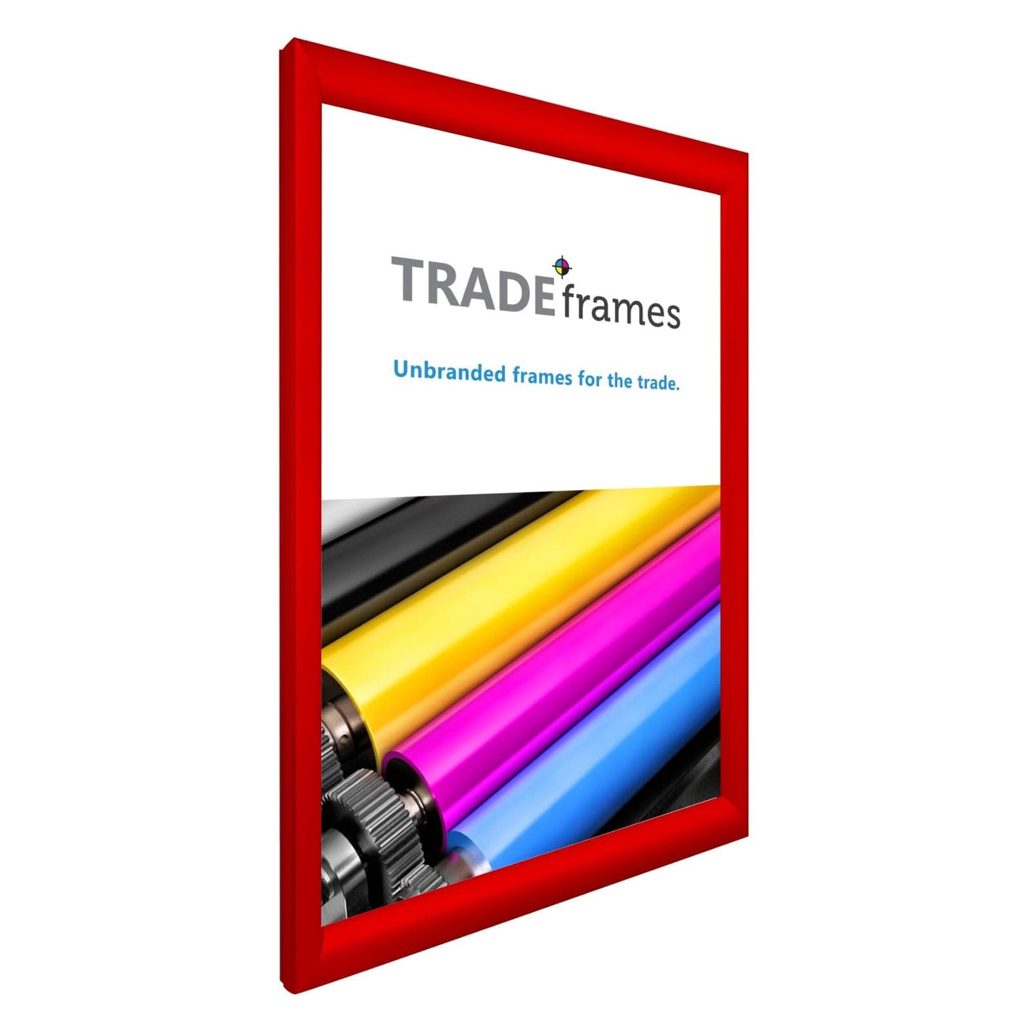12x18  TRADEframe Red Snap Frame 12x18 - 1.2 inch profile - Snap Frames Direct