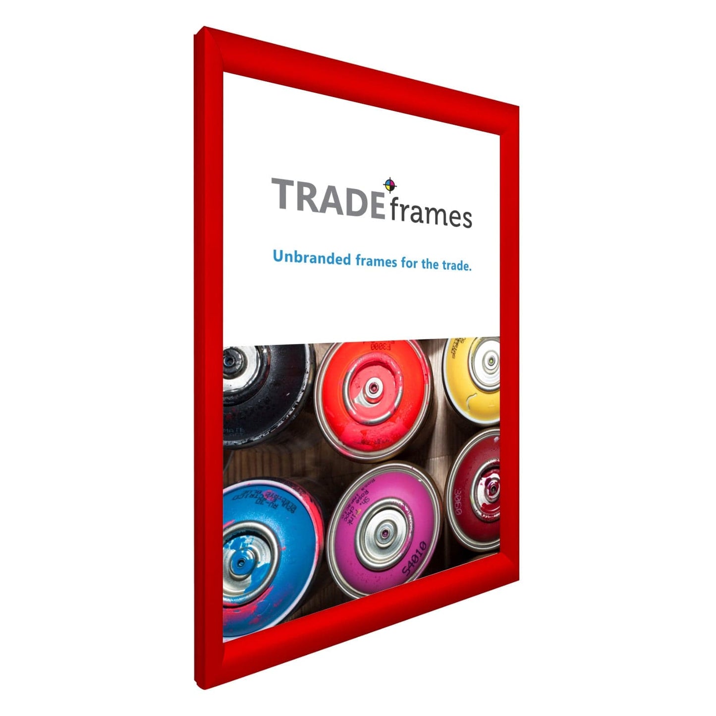 13x19  TRADEframe Red Snap Frame 13x19 - 1.2 inch profile - Snap Frames Direct