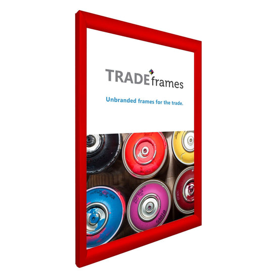 13x19  TRADEframe Red Snap Frame 13x19 - 1.2 inch profile - Snap Frames Direct
