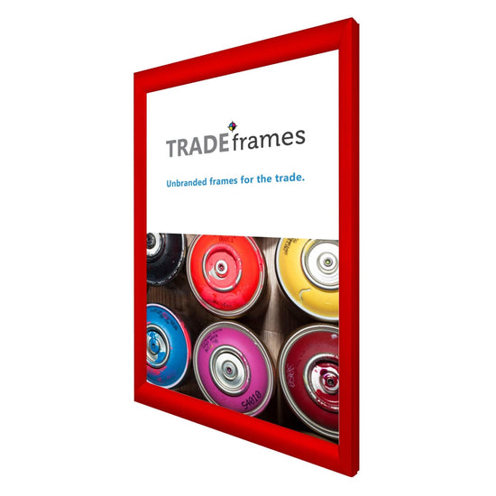 13x19  TRADEframe Red Snap Frame 13x19 - 1.2 inch profile - Snap Frames Direct
