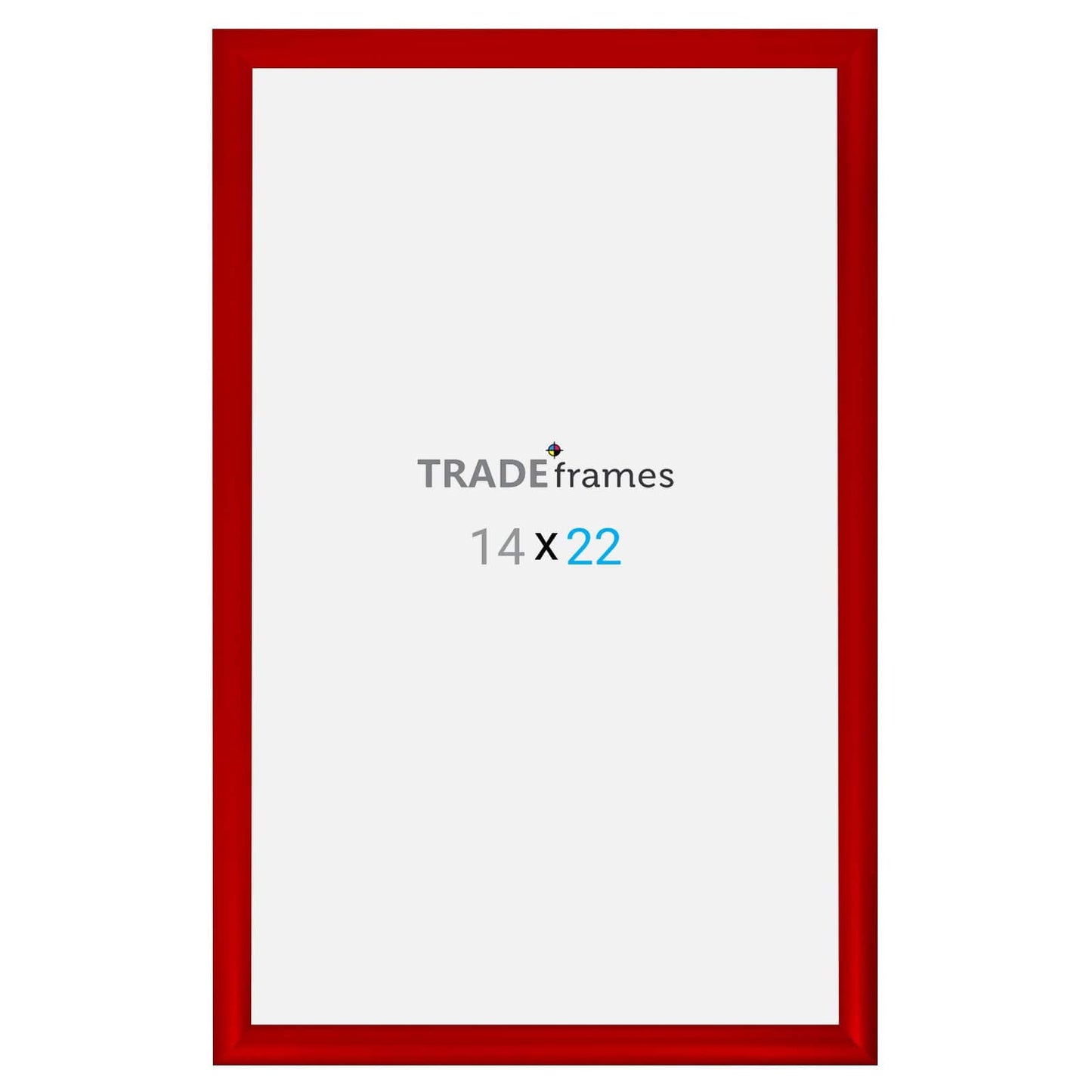 14x22  TRADEframe Red Snap Frame 14x22 - 1.2 inch profile - Snap Frames Direct