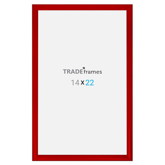 14x22  TRADEframe Red Snap Frame 14x22 - 1.2 inch profile - Snap Frames Direct