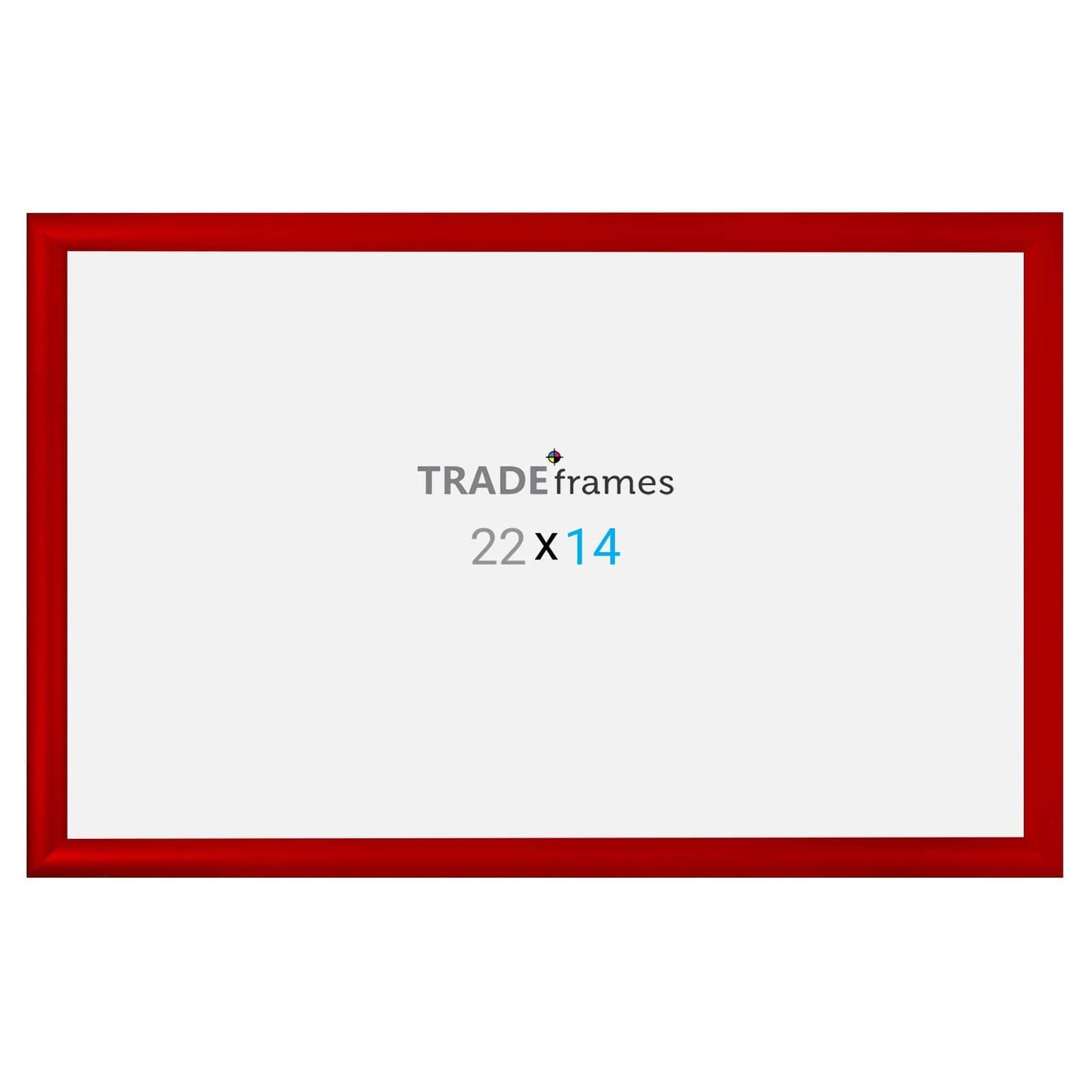 14x22  TRADEframe Red Snap Frame 14x22 - 1.2 inch profile - Snap Frames Direct