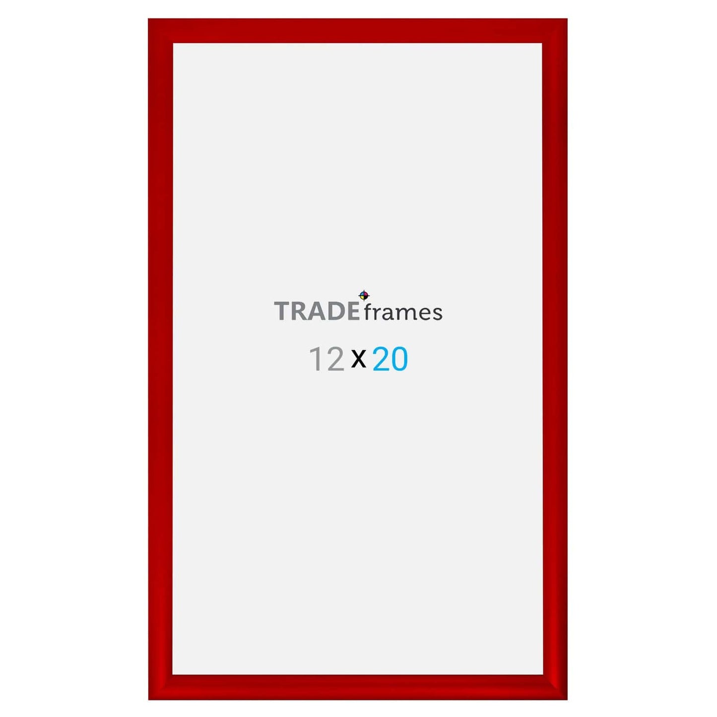 12x20  TRADEframe Red Snap Frame 12x20 - 1.2 inch profile - Snap Frames Direct