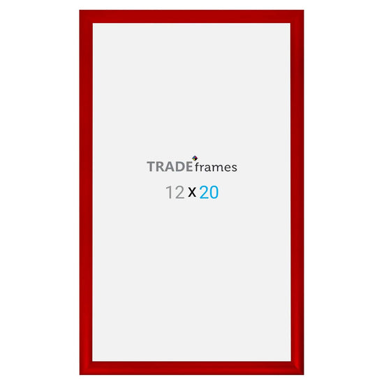 12x20  TRADEframe Red Snap Frame 12x20 - 1.2 inch profile - Snap Frames Direct