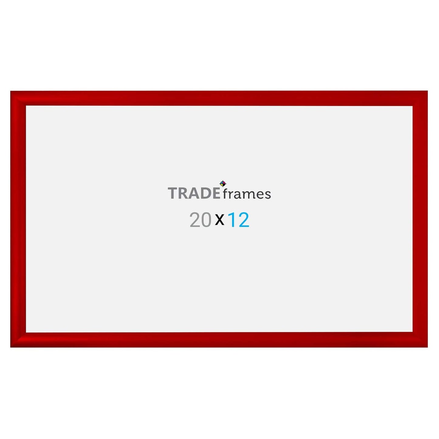 12x20  TRADEframe Red Snap Frame 12x20 - 1.2 inch profile - Snap Frames Direct