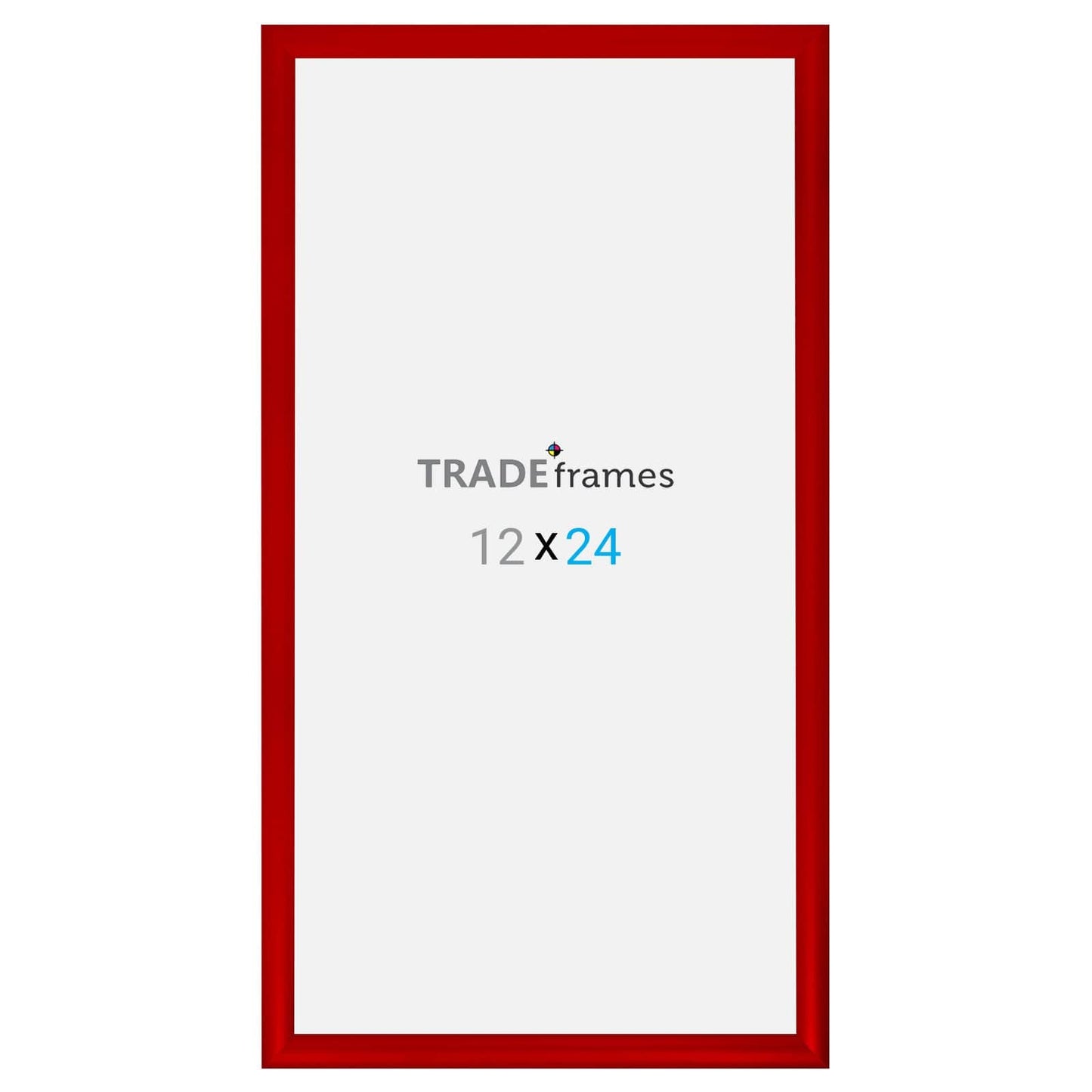 12x24  TRADEframe Red Snap Frame 12x24 - 1.2 inch profile - Snap Frames Direct