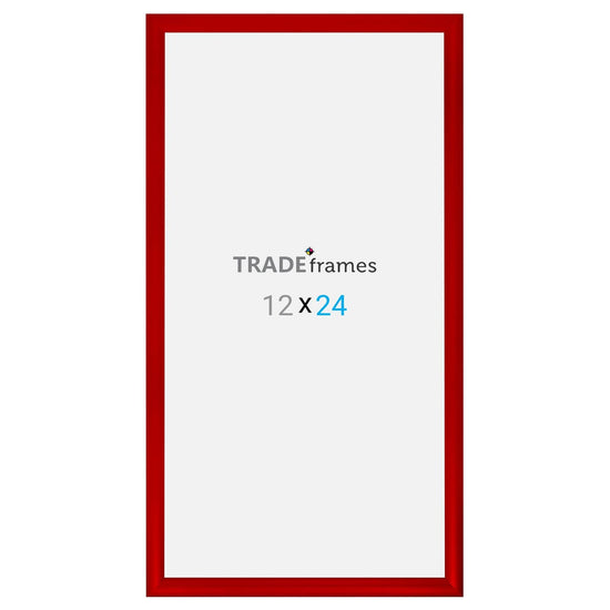 12x24  TRADEframe Red Snap Frame 12x24 - 1.2 inch profile - Snap Frames Direct