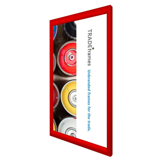 12x24  TRADEframe Red Snap Frame 12x24 - 1.2 inch profile - Snap Frames Direct