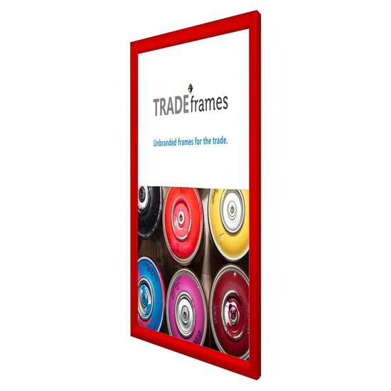17x22 Red Snap Frame 17x22 - 1.2 inch profile - Snap Frames Direct