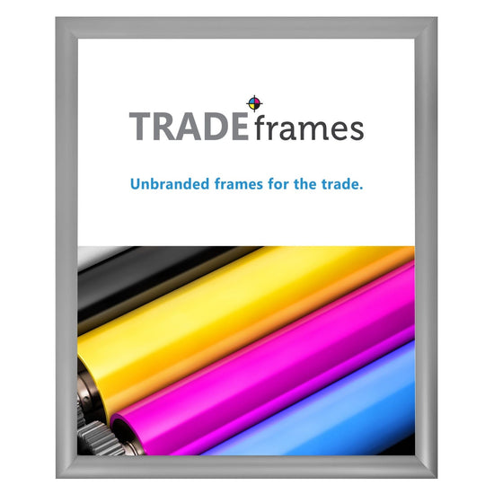 20x24  TRADEframe Silver Snap Frame 20x24 - 1.2 inch profile - Snap Frames Direct