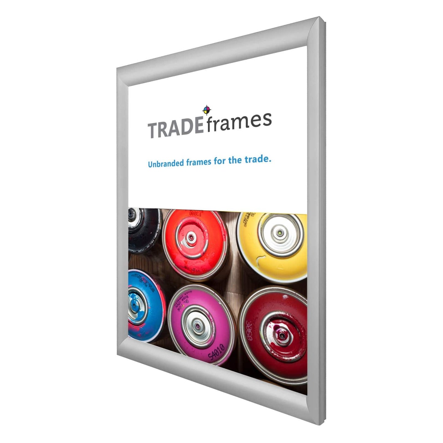 17x23  TRADEframe Silver Snap Frame 17x23 - 1.2 inch profile - Snap Frames Direct