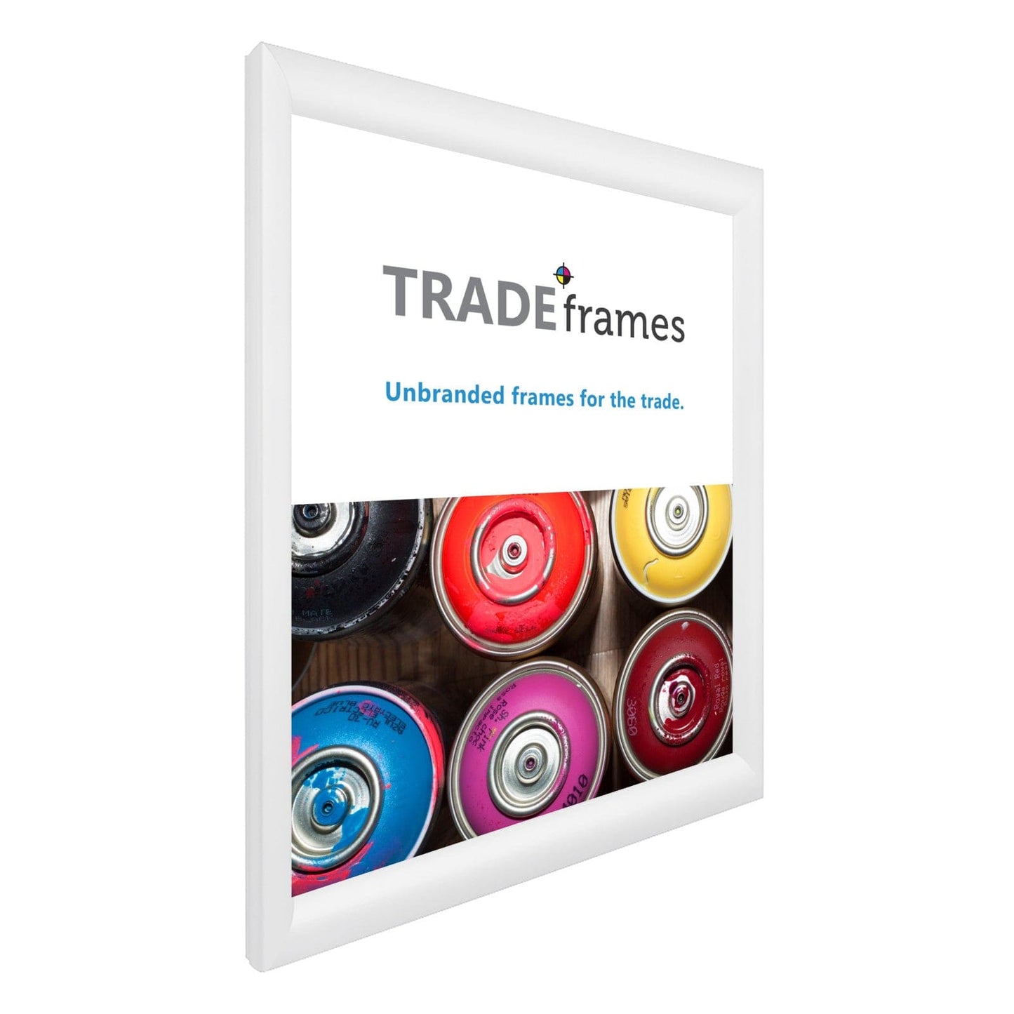 20x24 TRADEframe White Snap Frame 20x24 - 1.2 inch profile - Snap Frames Direct