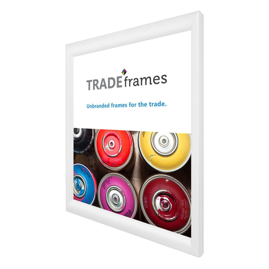 20x24 TRADEframe White Snap Frame 20x24 - 1.2 inch profile - Snap Frames Direct