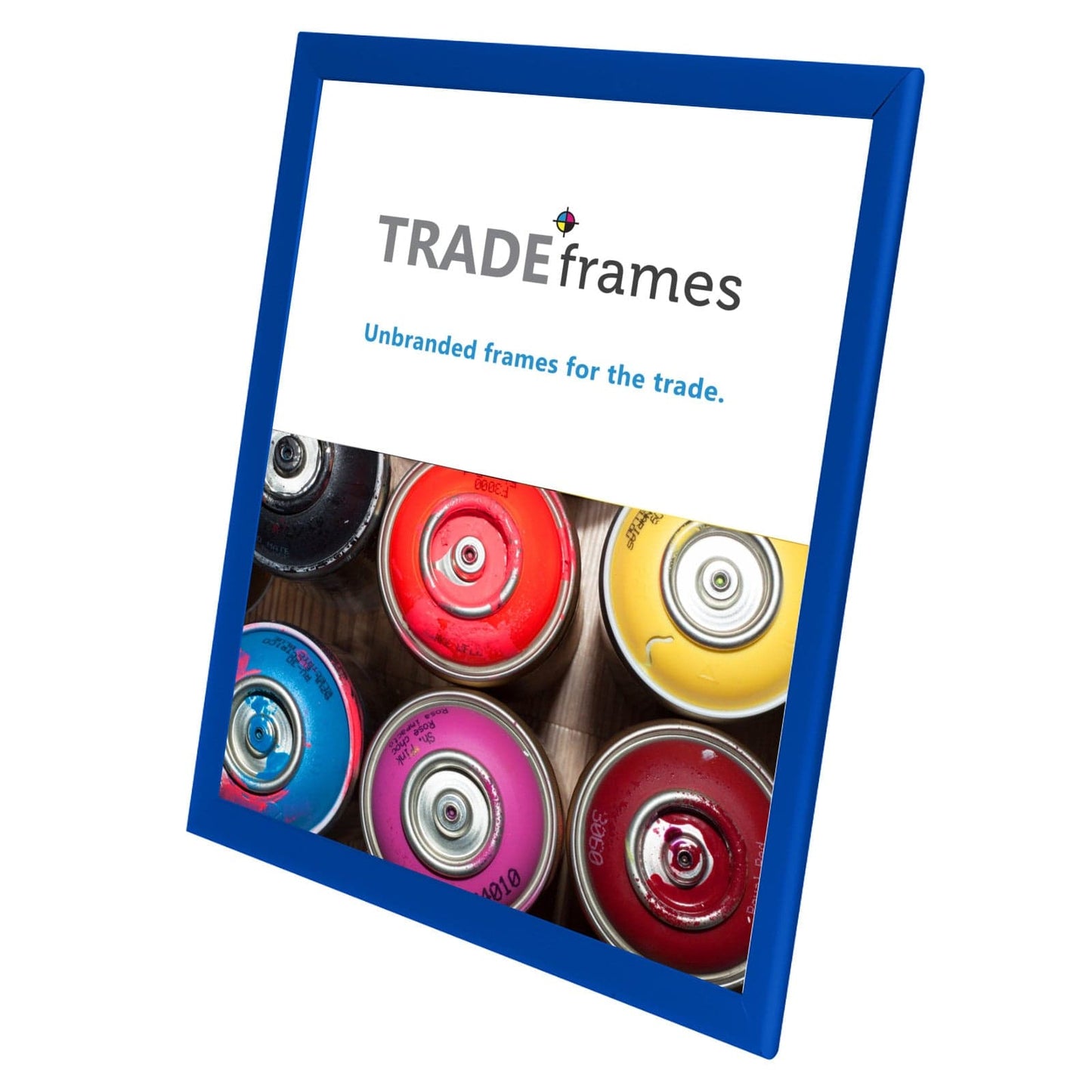 18x24  TRADEframe Blue Snap Frame 18x24 - 1.25 inch profile - Snap Frames Direct